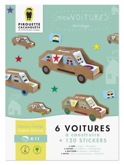 voitures carton recycle