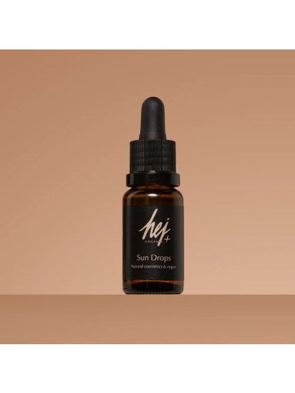 Hej Organic+ sun drops pro opálený efekt 15 ml