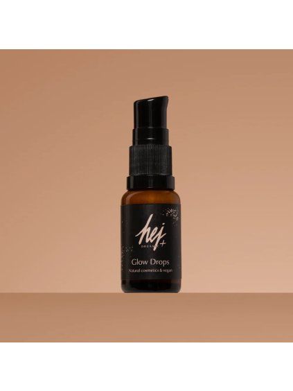 Hej Organic+ glow drops pro rozzáření pleti 14 ml