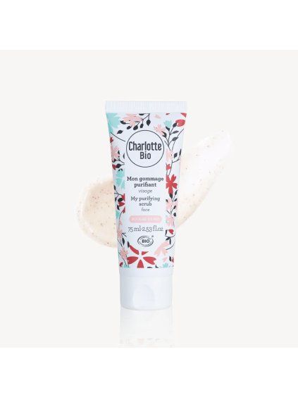 Charlotte Bio organický pleťový peeling 75 ml