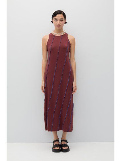 2727 VE RU Faten Dress Rust RITA ROW WOMEN SS26 web 1