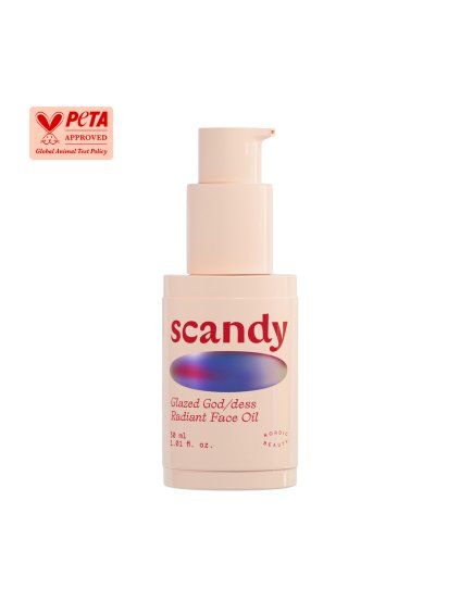 7508 scandy glazed goddess radiant face oil 30 ml 6430058513377 peta