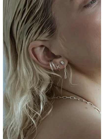 TheRipplesEarCuff SterlingSIlver NOMORE accessories.jpg