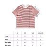 SizeGuide T Shirt StripyBordeaux
