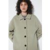 2648 AB DG ALINE COAT DIRTY GREEN RITA ROW WOMEN AW25 2