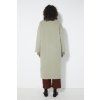2648 AB DG ALINE COAT DIRTY GREEN RITA ROW WOMEN AW25 5