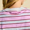T Shirtgestreift WeissPink 6