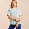 T Shirtgestreift GelbHellblau 1 28b1ba37 ce00 4903 b786 4d5b92f88e6b